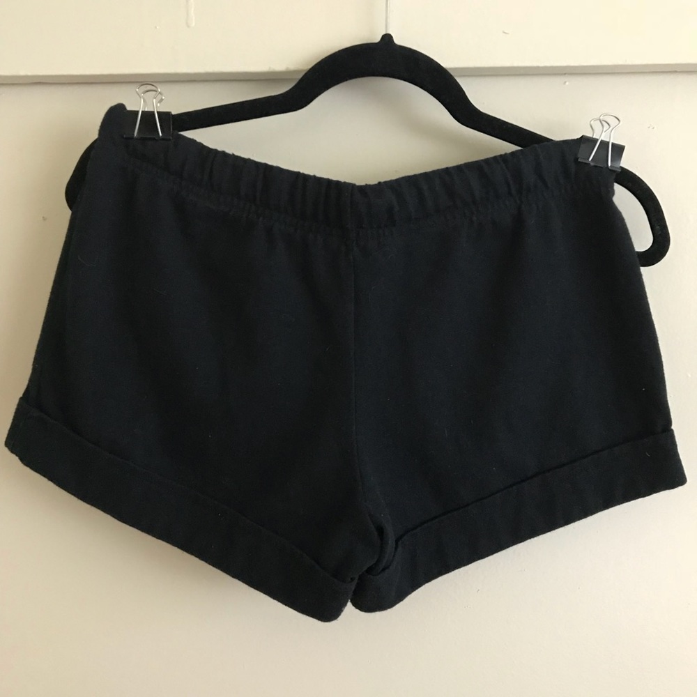 American Apparel Cuffed Jersey Lounge Shorts - Picture 2 of 5